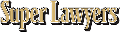 Logo Recognizing Di Bartolomeo Law Office's affiliation with Super Lawyers